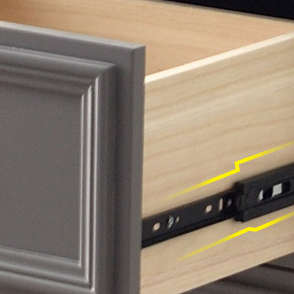 Contemporary 13.7" Wide Storage Chest 6 Soft-Close Drawers Chest