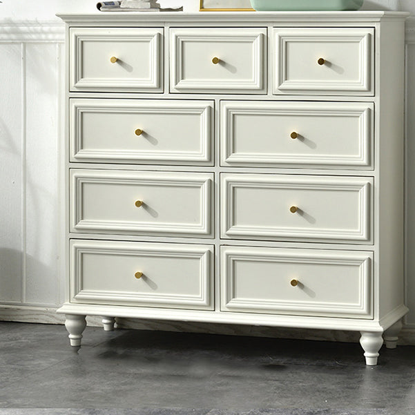 Contemporary 13.7" Wide Storage Chest 6 Soft-Close Drawers Chest