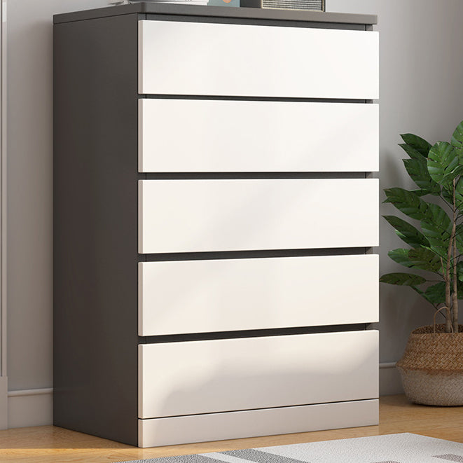 Wood Modern Storage Chest Dresser Vertical Dresser without Mirror