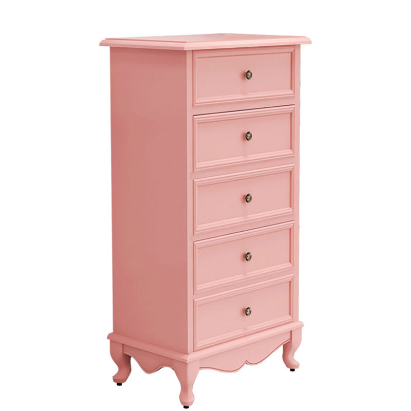 Bedroom Storage Chest Wooden Nautical Vertical Chest with Drawers