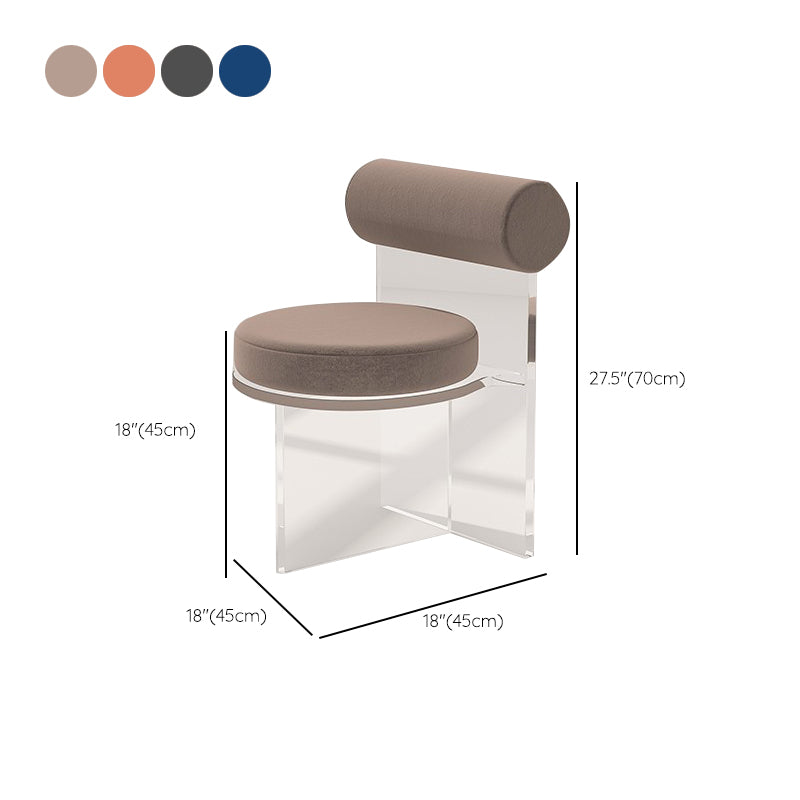 Modern 1/2/3/5 Pieces Dining Set Round Stone Dining Table for Cafe