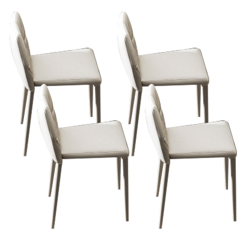 Contemporary Style Rectangle Table Set 1/4/5/6/8 Pieces Dining Set for Home Use