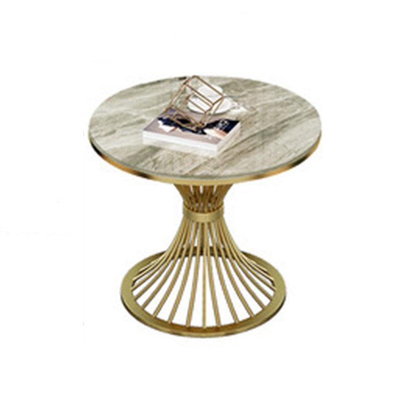 Modern Style Sintered Stone Dining Set Round 1/2/3/4/5 Pieces Dining Set for Home Use