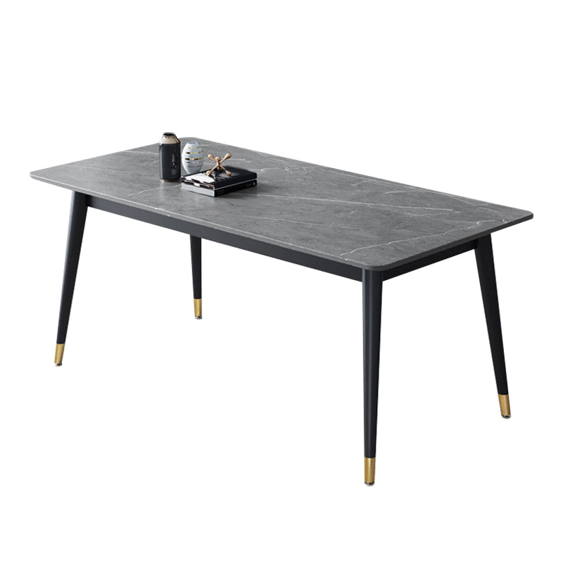 Modern 1/3/5/7 Pieces Dining Set Rectangle Stone Dining Table for Dining Room