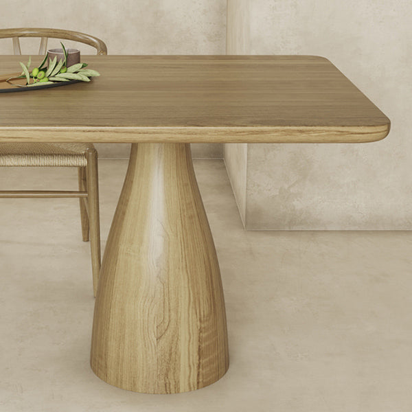 1/2/3/4/7 Pieces Industrial Rectangle Dining Table Set Solid Wood Kitchen Table Set