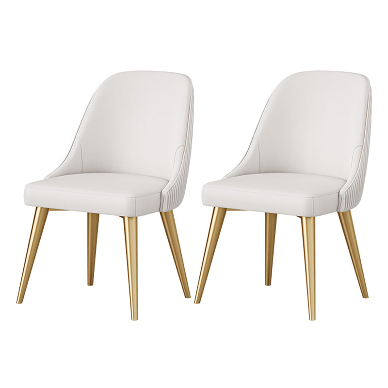 Sintered Stone Dining Table Set 1/3/5/7 Pieces Round Dining Table Faux Leather Chairs