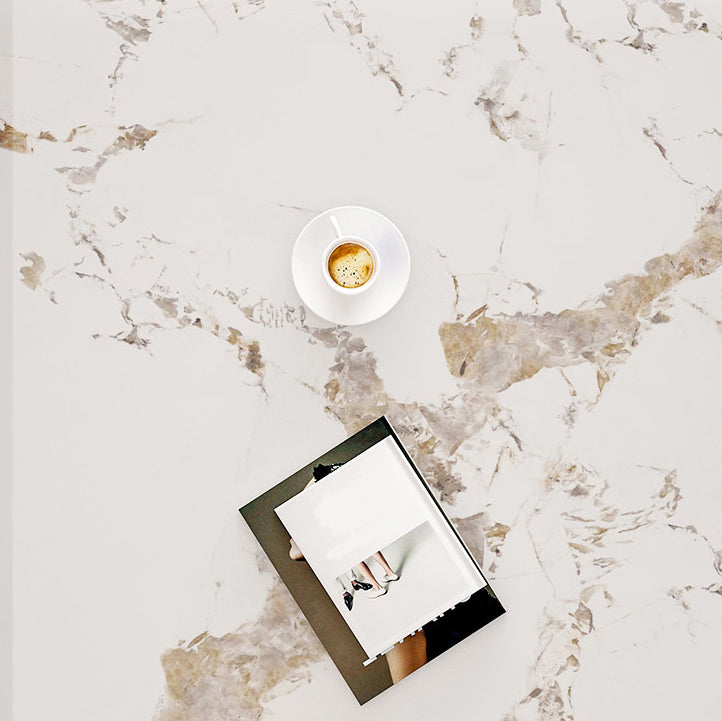 Nordic Dining Furniture Set 1/2/5/7 Pieces Rectangle Sintered Stone Table Armless Chairs