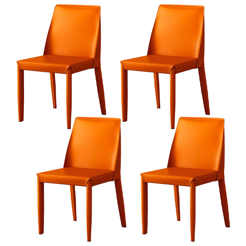 1/4/5/7 Pieces Dining Furniture Set Modern Sintered Stone Table and Faux Leather Chairs