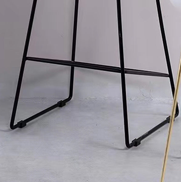 Industrial Bar Stool with Bucket Plastic Stool for Restaurant