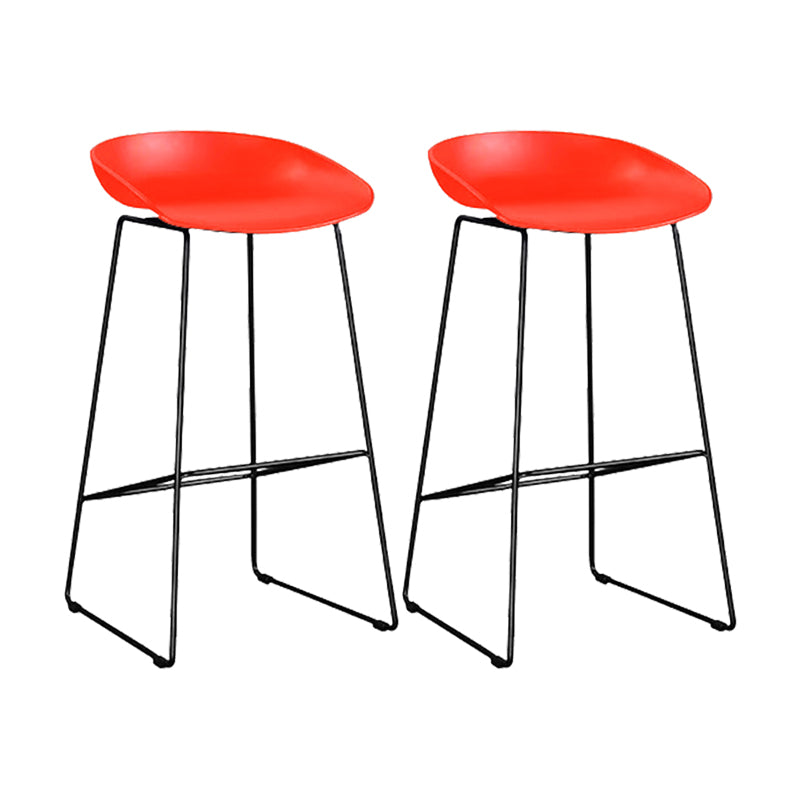 Industrial Bar Stool with Bucket Plastic Stool for Restaurant
