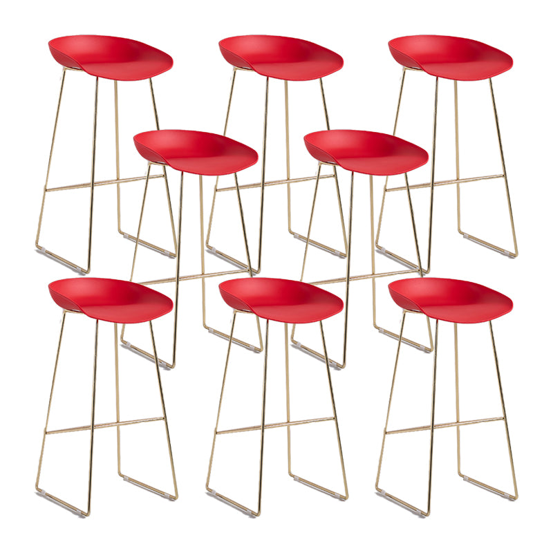 Industrial Bar Stool with Bucket Plastic Stool for Restaurant