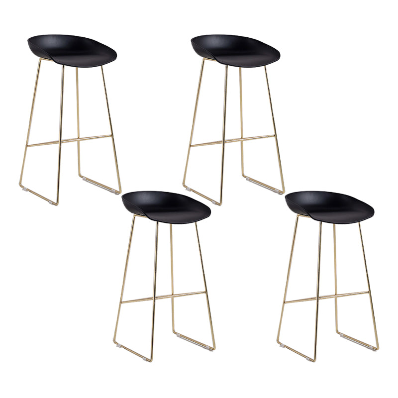Industrial Bar Stool with Bucket Plastic Stool for Restaurant