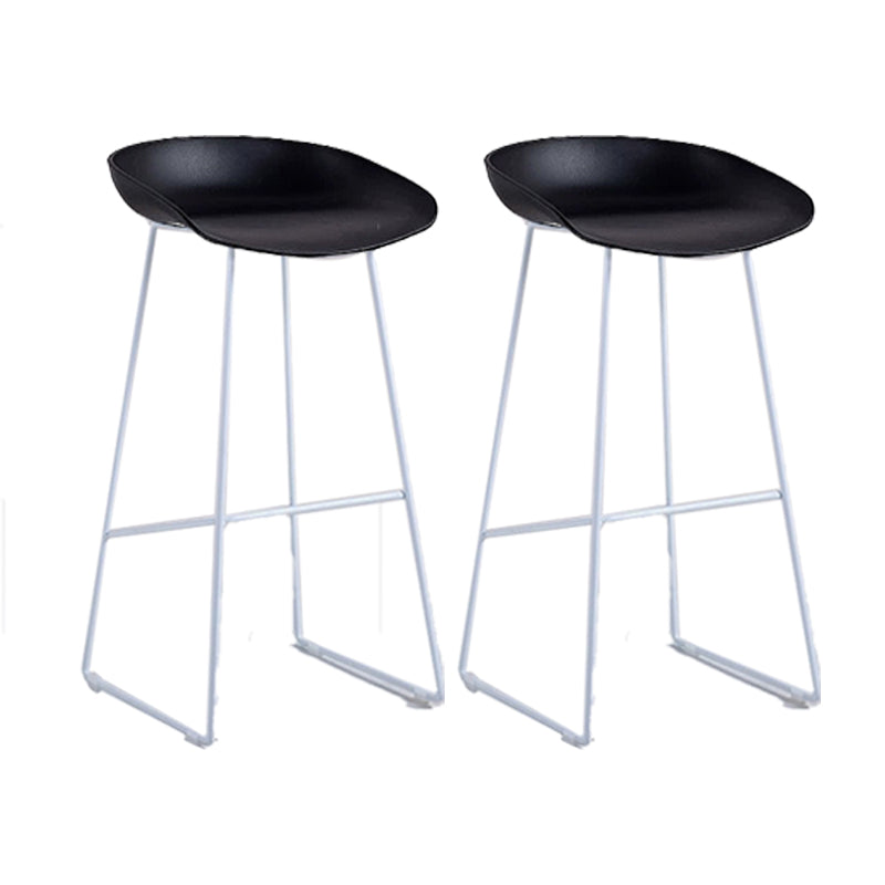 Industrial Bar Stool with Bucket Plastic Stool for Restaurant