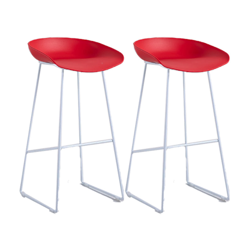 Industrial Bar Stool with Bucket Plastic Stool for Restaurant
