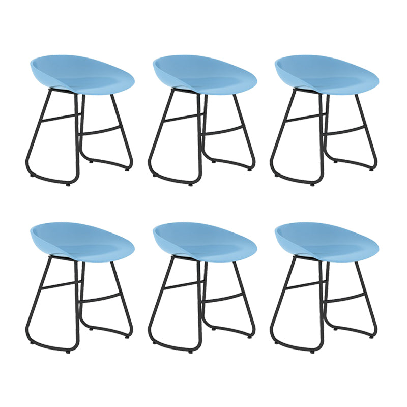 Industrial Counter Stool with Bucket Plastic Bar Stools for Bristol