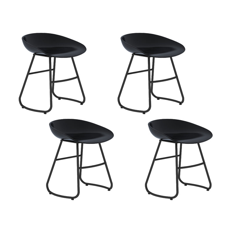 Industrial Counter Stool with Bucket Plastic Bar Stools for Bristol
