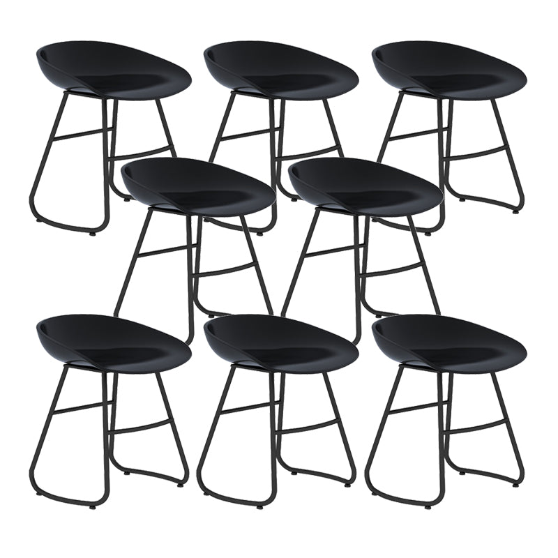 Industrial Counter Stool with Bucket Plastic Bar Stools for Bristol