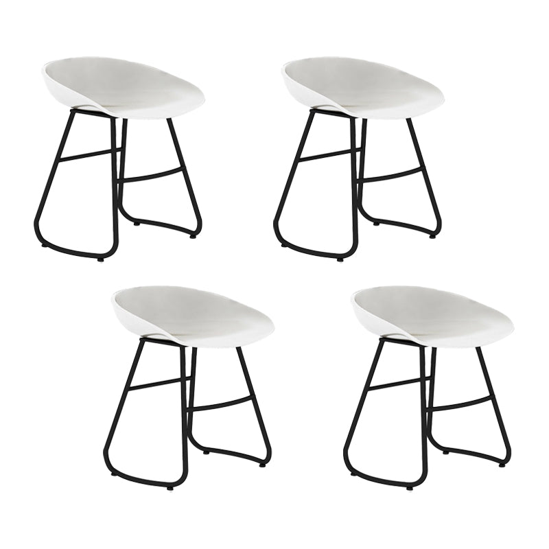 Industrial Counter Stool with Bucket Plastic Bar Stools for Bristol