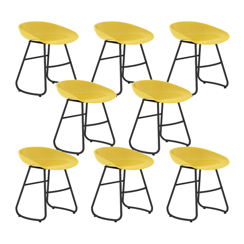Industrial Counter Stool with Bucket Plastic Bar Stools for Bristol