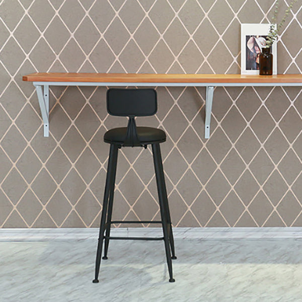 Modern Style Bar-stool Round Seat Counter Bar Stool with Metal Legs