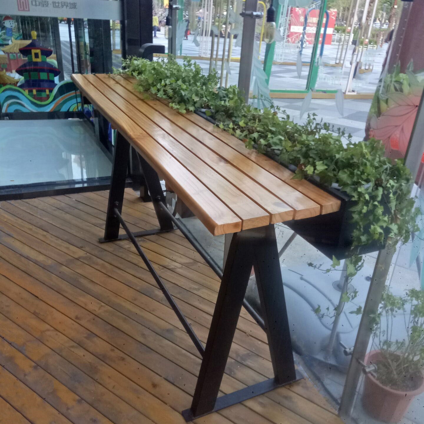 Manufactured Wood Bar Set 1/3 Pieces Industrial Rectangle Pub Table Set