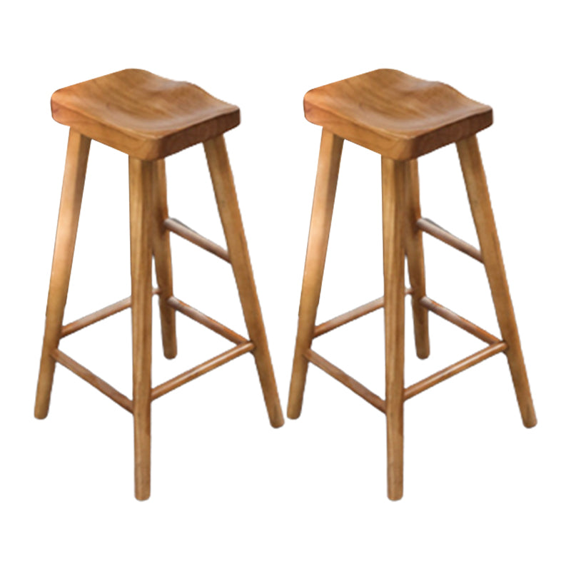Industrial Bar Stool and Table 1/2/3 Pieces Wood Pub Dining Set