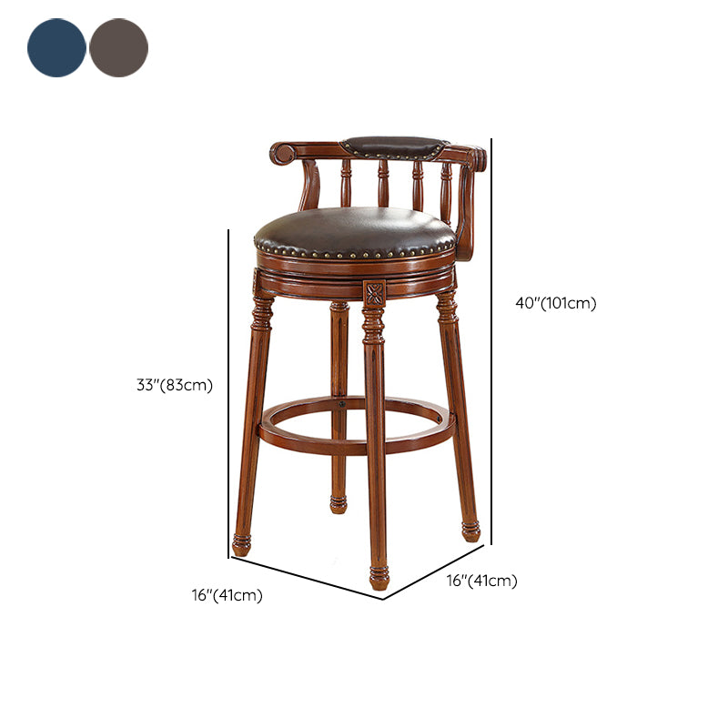 1/3 Pieces Modern Solid Wood Pub Table Set Round Counter Table