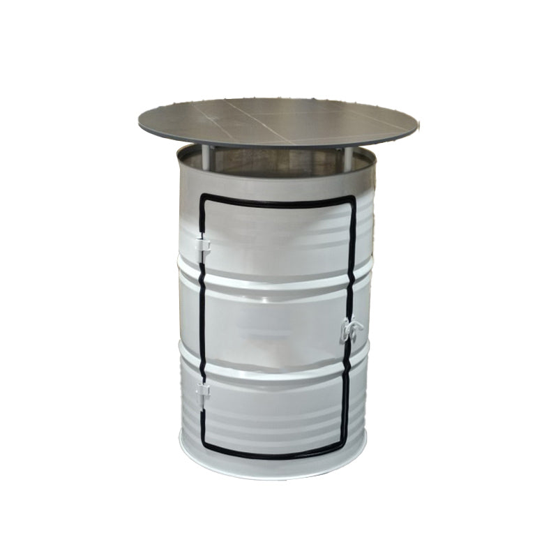 1/2/3 Pieces Modern Table and Stool Metal Bar Pub Table Set for Bar