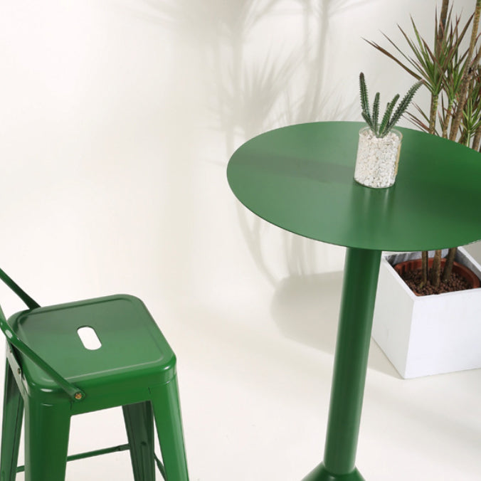 1/3 Pieces Modern Bar Table and Stools Round Bar Pub Table Set