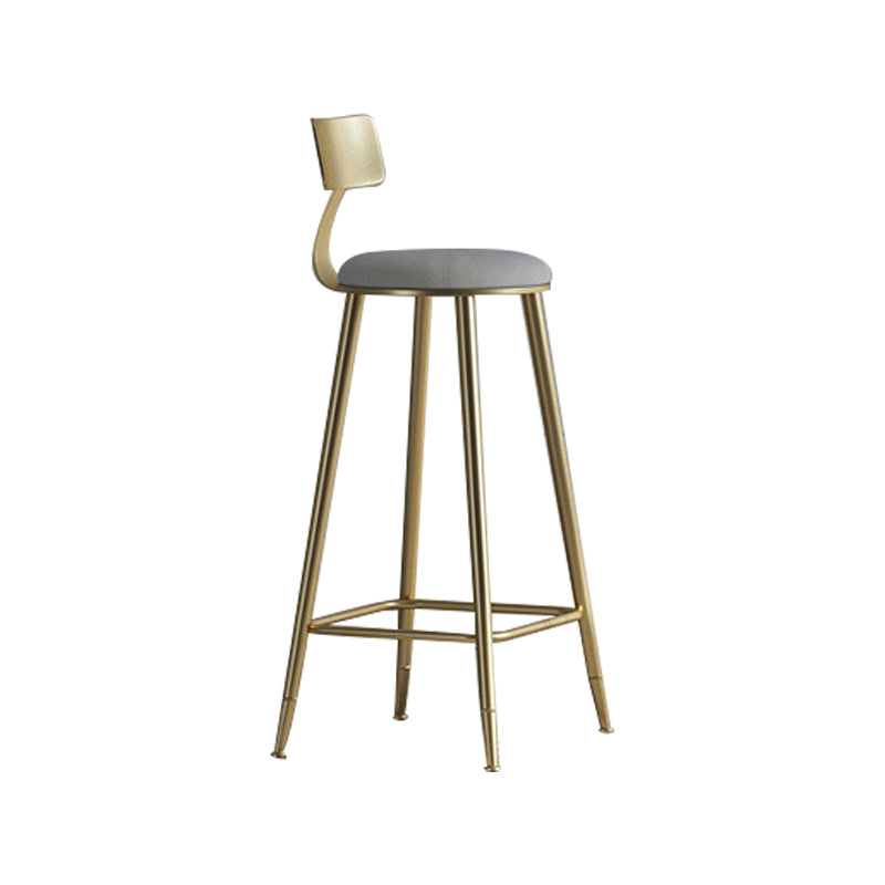 Metal and Wood Bar Set 1/2/3 Pieces Modern Round Bar Stool and Table