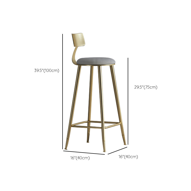 Metal and Wood Bar Set 1/2/3 Pieces Modern Round Bar Stool and Table