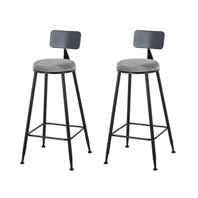 Industrial Style 1/2/3 Pieces Bar Table Set Rectangle Bar Table with Metal Stools