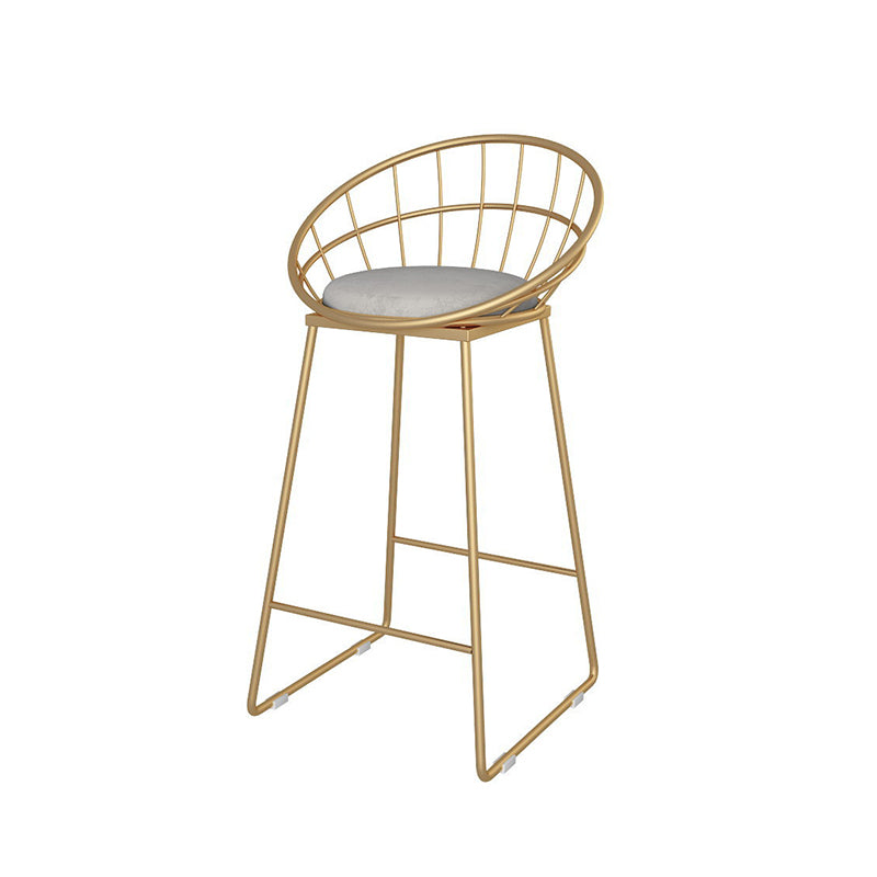 1/3 Pieces Oval Bar Stool and Table Set Glam Table and Stool Set