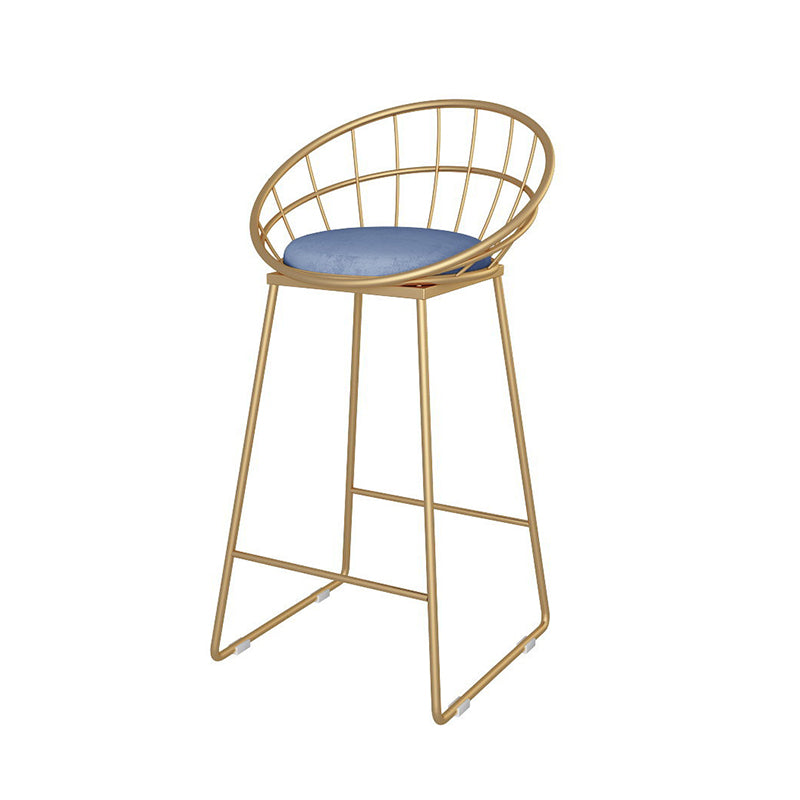 1/3 Pieces Oval Bar Stool and Table Set Glam Table and Stool Set