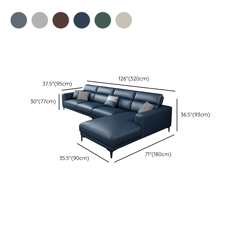 Modern Cushions Recessed Arm Living Room Faux Leather Seating