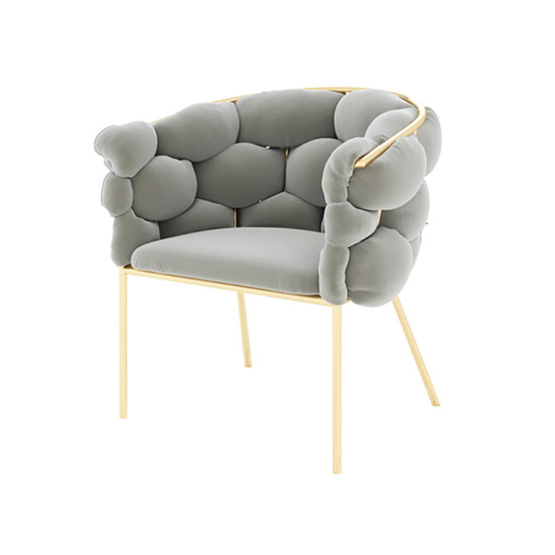 Contemporary Fabric Tuxedo Arm Settee Tight Back Standard Sofa