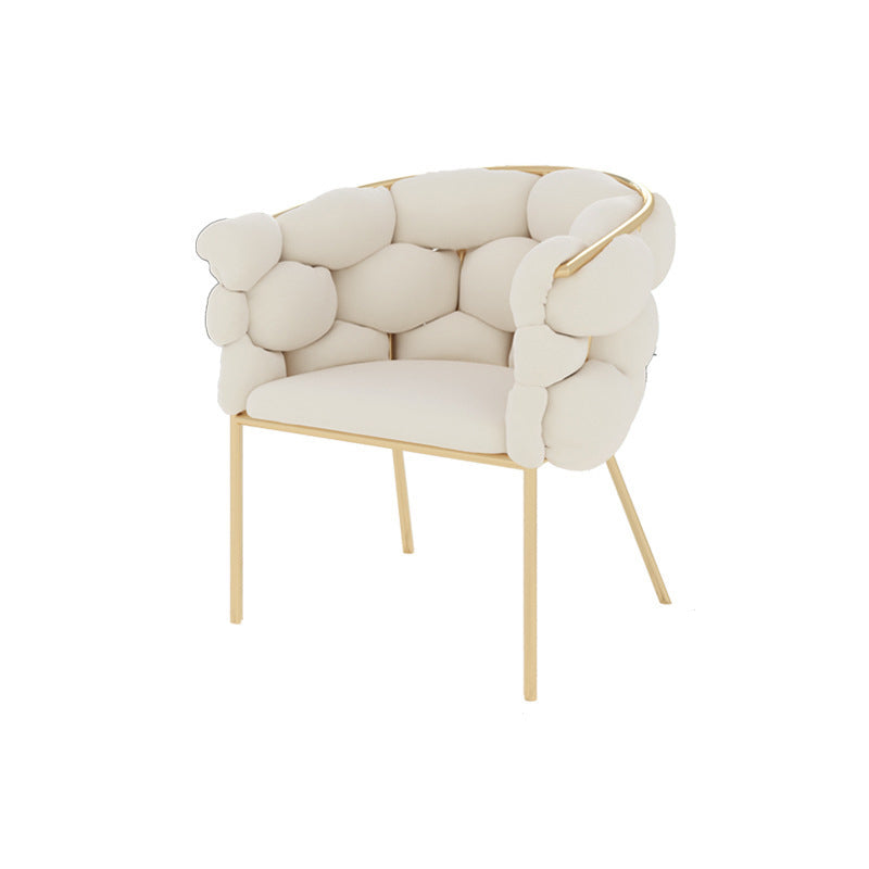 Contemporary Fabric Tuxedo Arm Settee Tight Back Standard Sofa
