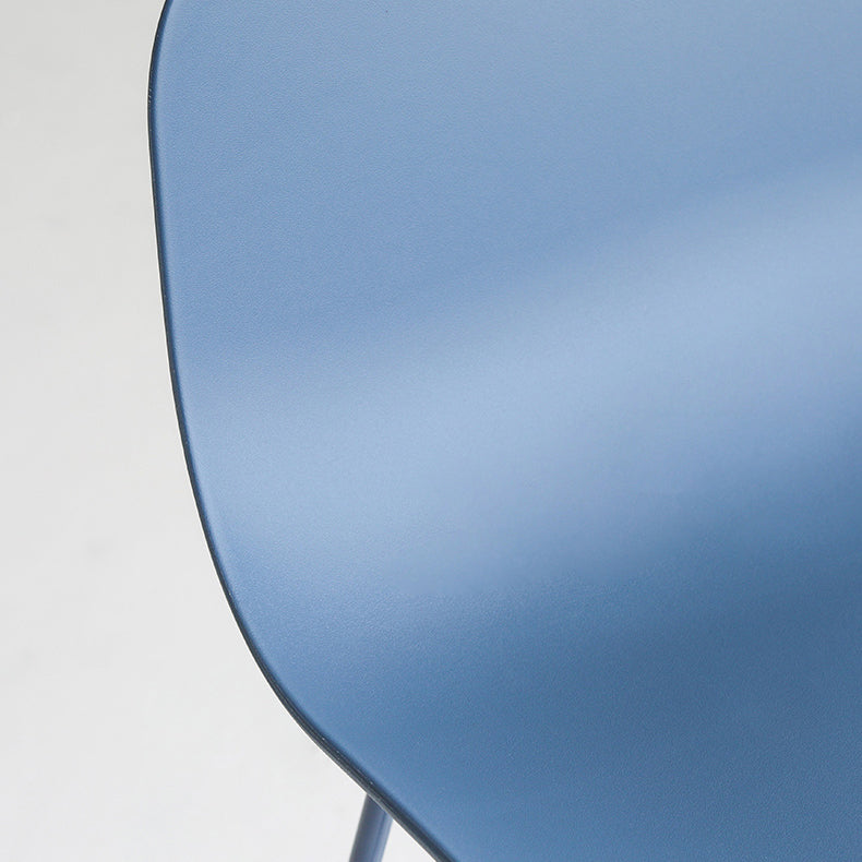 Glam Counter Stool with Bucket Plastic Bar Stools for Restaurant