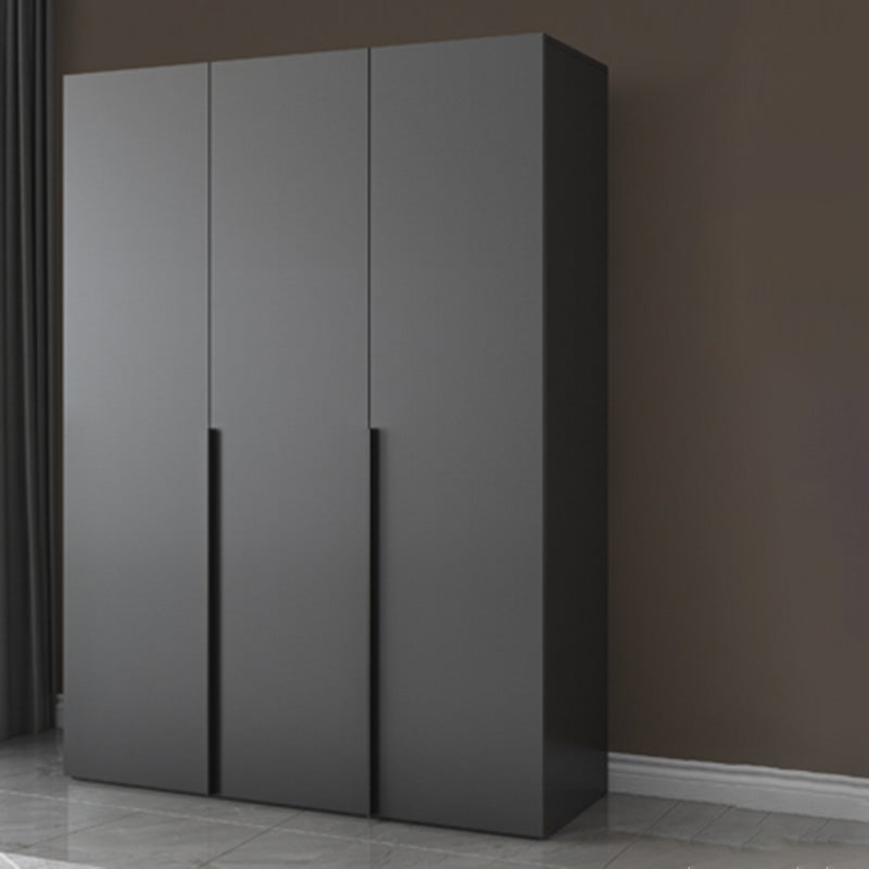 Modern Wooden Wardrobe Cabinet Bedroom Soft Close Doors Armoire