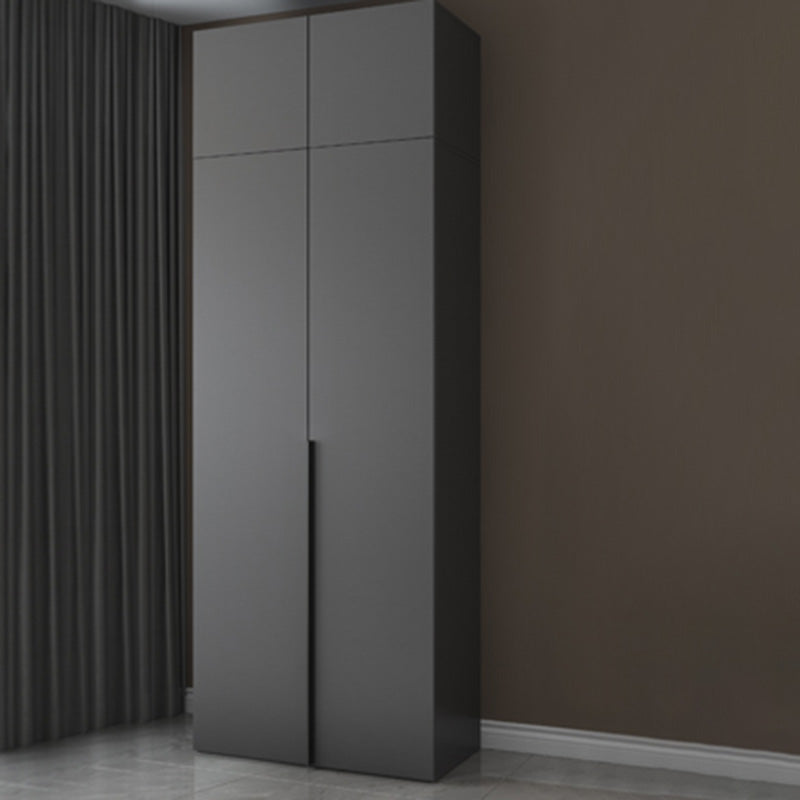 Modern Wooden Wardrobe Cabinet Bedroom Soft Close Doors Armoire