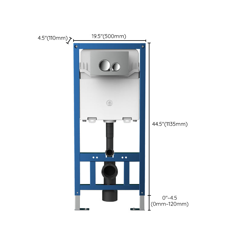 Modern White Flush Toilet Wall Hung One-Piece Toilet with Slow Close Seat