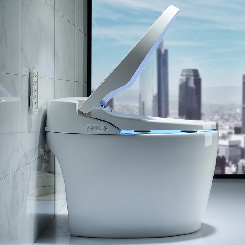 Floor Mounted Porcelain Toilet One Piece Toilet Modern Urine Toilet