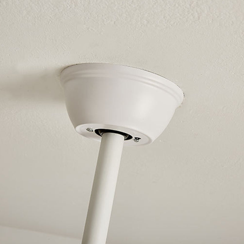 Nordic Ceiling Fan Lamp Fixture Colorful LED Ceiling Flush Mount for Kids' Room