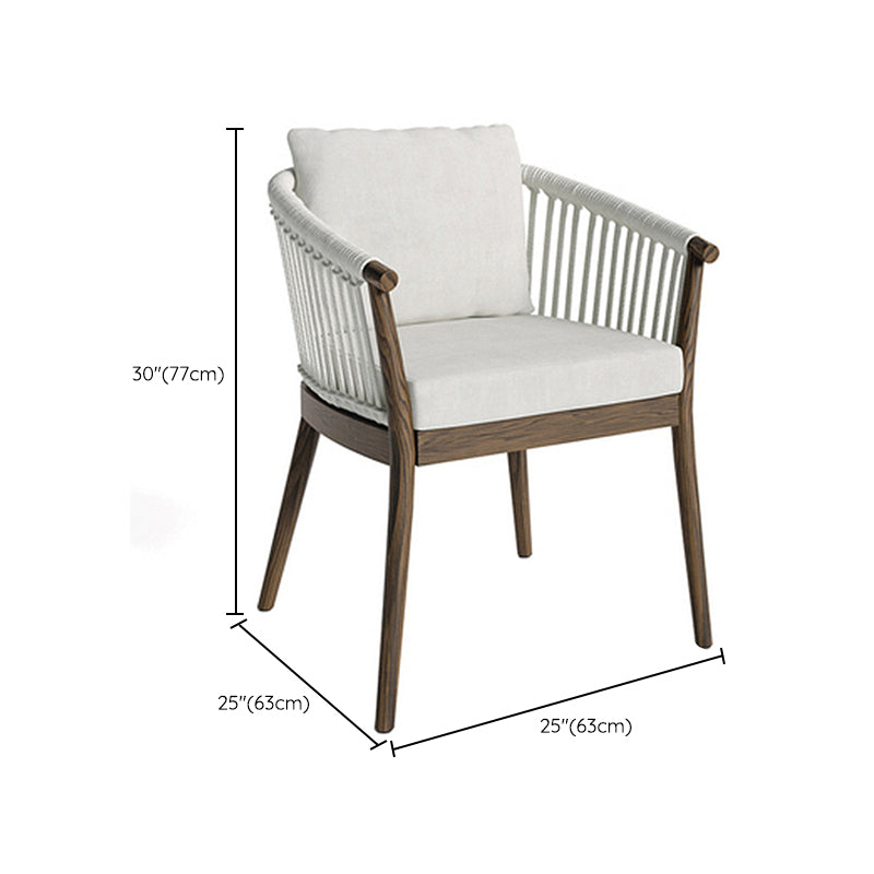 Boho Style Stone Dining Set 1/5/8 Pieces Rectangular Dining Table Set for Outdoor