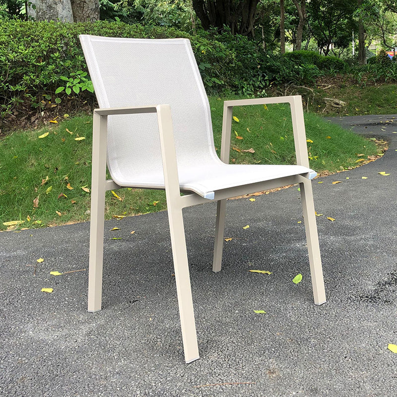 Modern 1/5/7 Pieces Dining Table Set Stone Dining Table Set for Outdoor