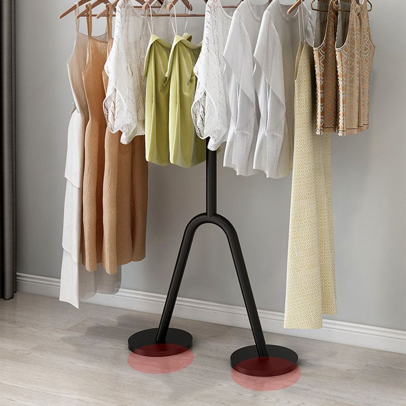 Glam Entryway Kit Metal Framed Hanging Rail Entry Hall Tree for Living Room