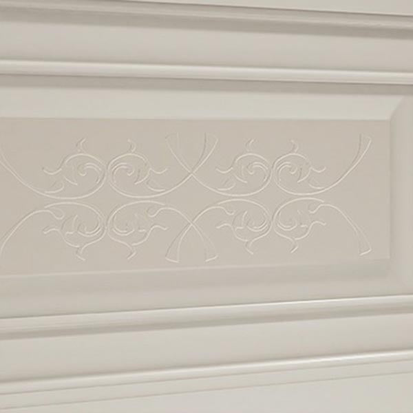 White Modern 2-door Wardrobe Armoire with Drawers Plastic Wardrobe