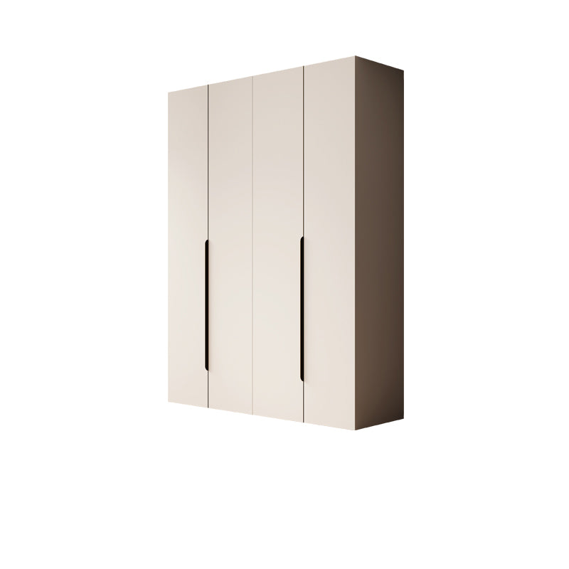 Modern Style Bedroom Wardrobe Cabinet Wooden Storage Cabinet with Garment Rod