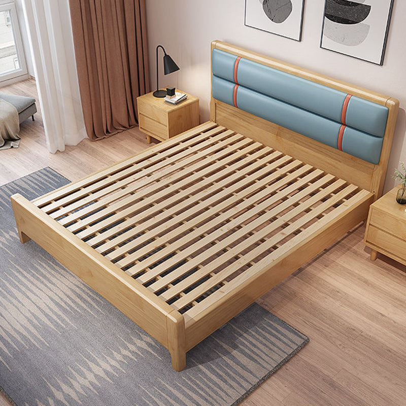 41.33" Tall Contemporary Wooden Rectangular Headboard Standard Bed