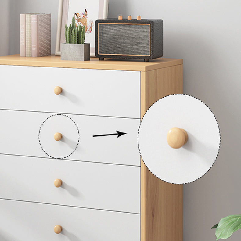 Modern & Contemporary Accent Chest with Drawers and Straight Legs